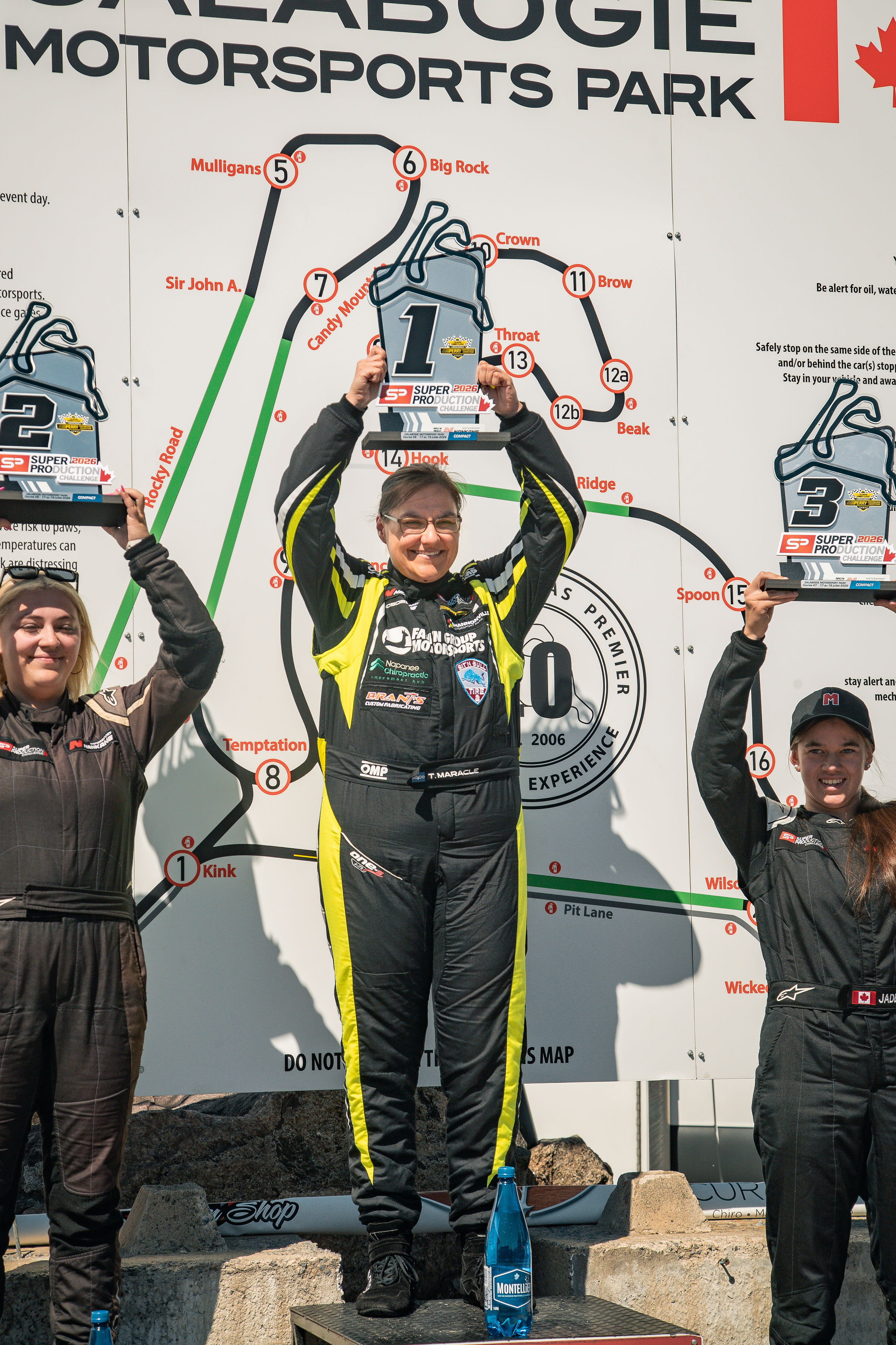 Tamara Maracle 1st Place Victory Podium