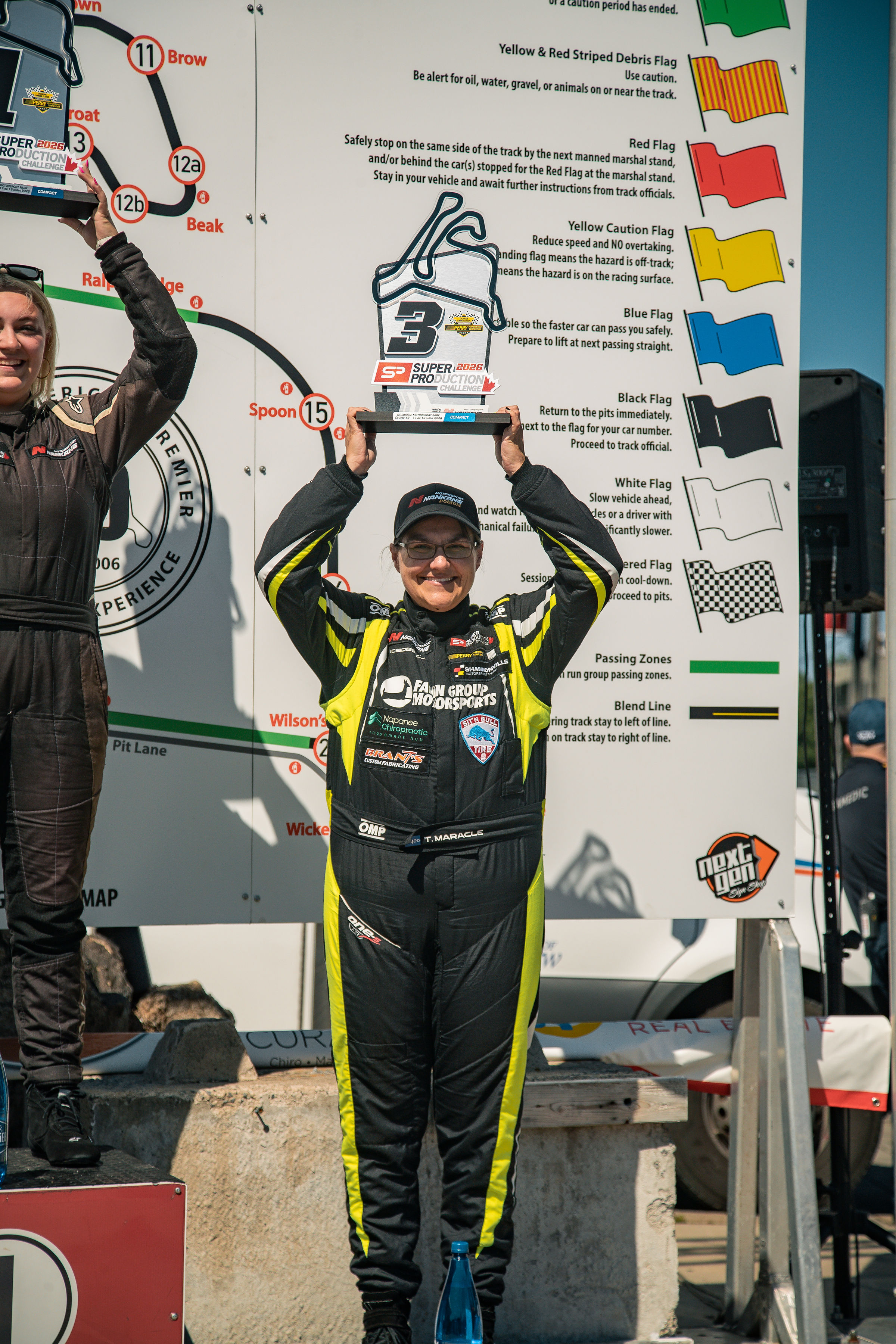 3rd Place Trophy Celebration - Calabogie Motorsport Park (SPC Round 9)